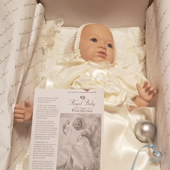 danbury mint christening doll